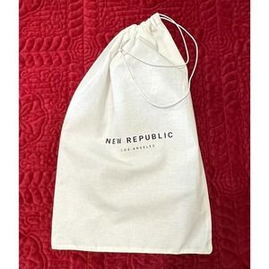 EUC, New Republic White Dust Bag